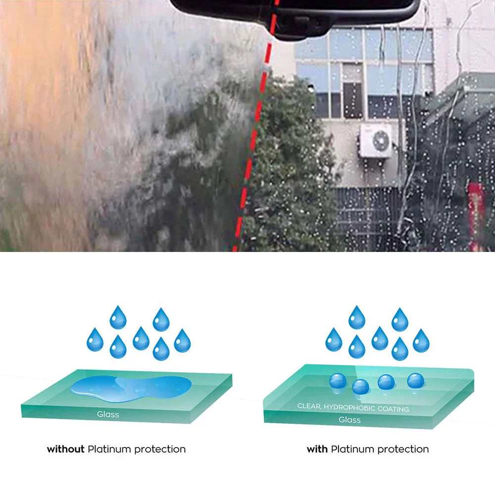 Glass Clean Long Lasting Ceramic Windshield Nano Hydrophobic