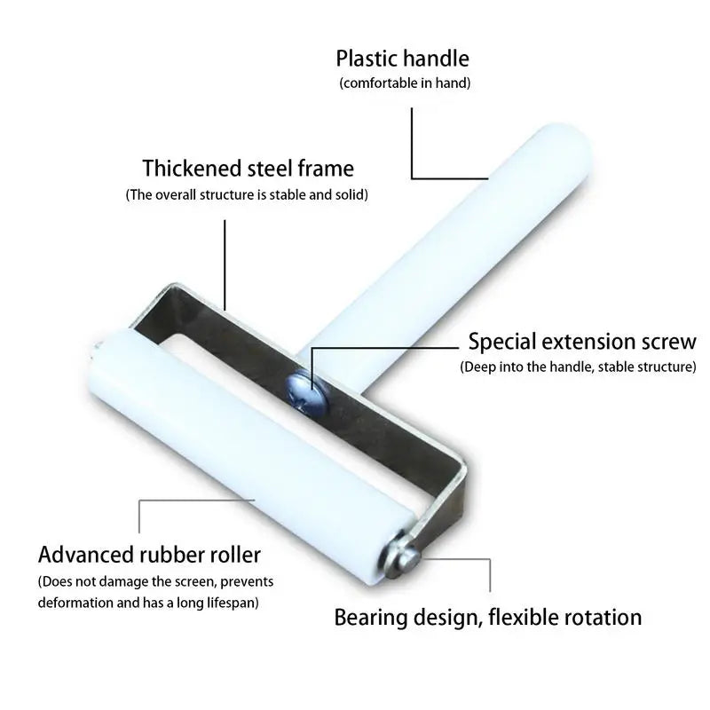 Phone Screen Cleaner Roller Touchscreen Film Roller Screen