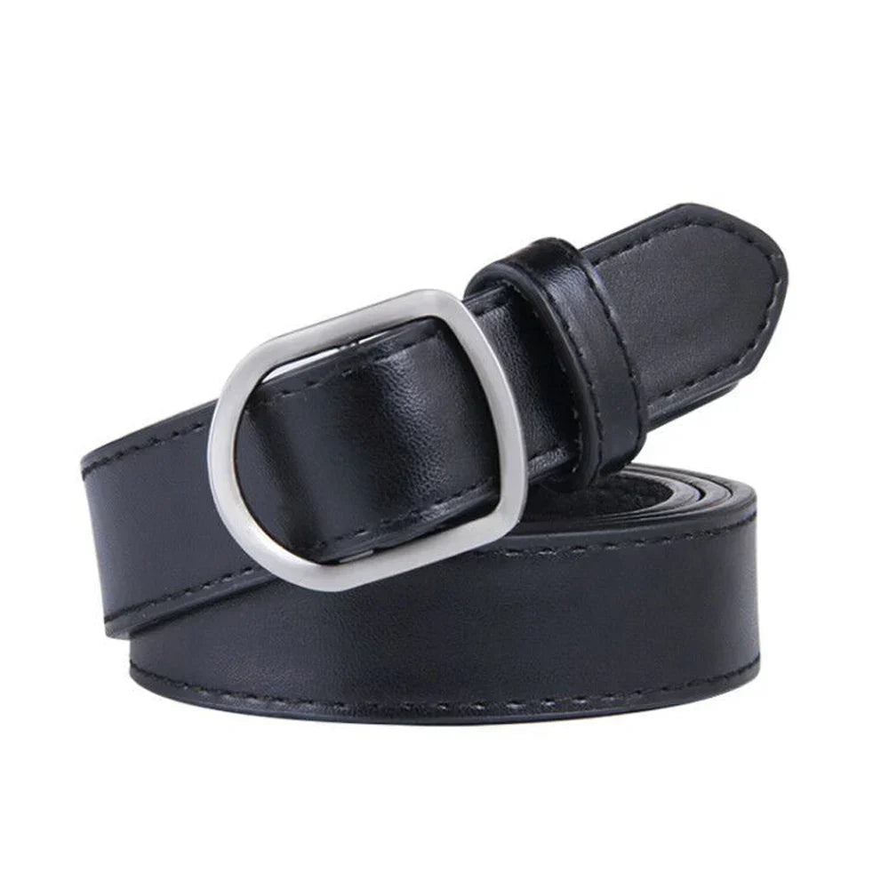 Fashion Luxury No-hole Buckle for Women Belt Luxury