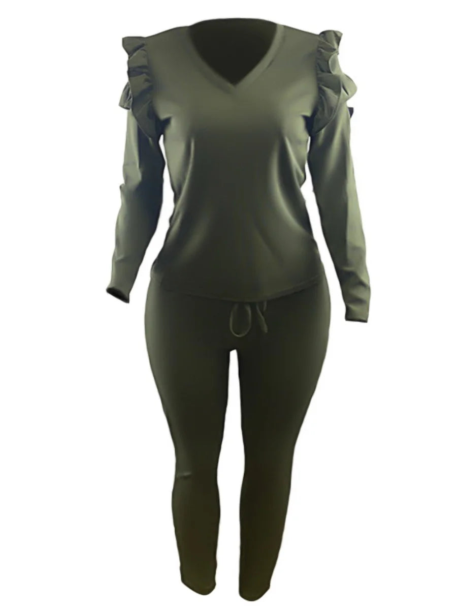 4XL 5XL LW Plus Size Trendy V Neck