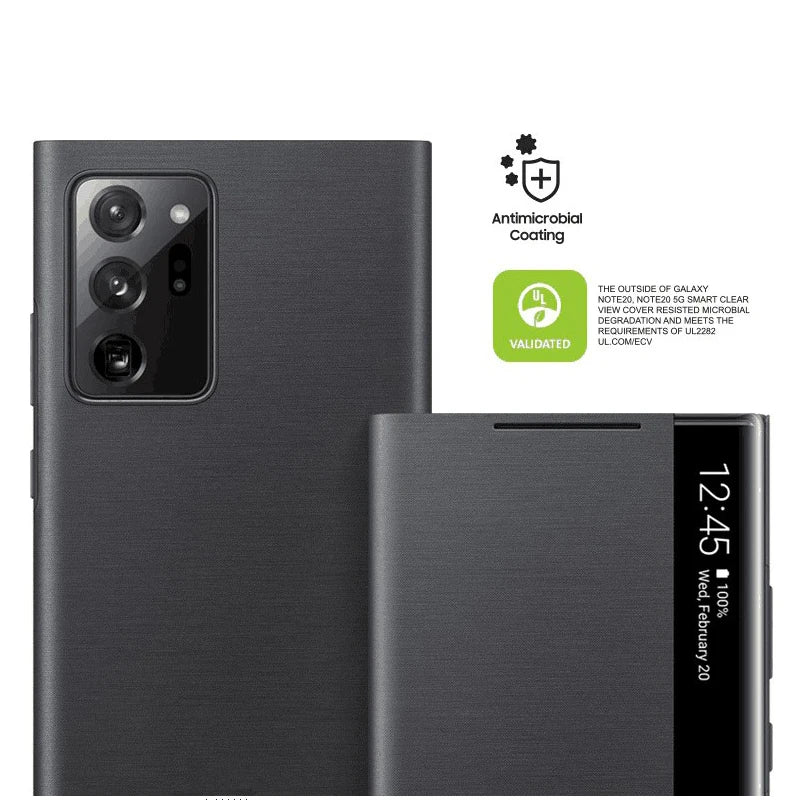 Smart Flip-Free Answering Mirror Phone Case For Samsung