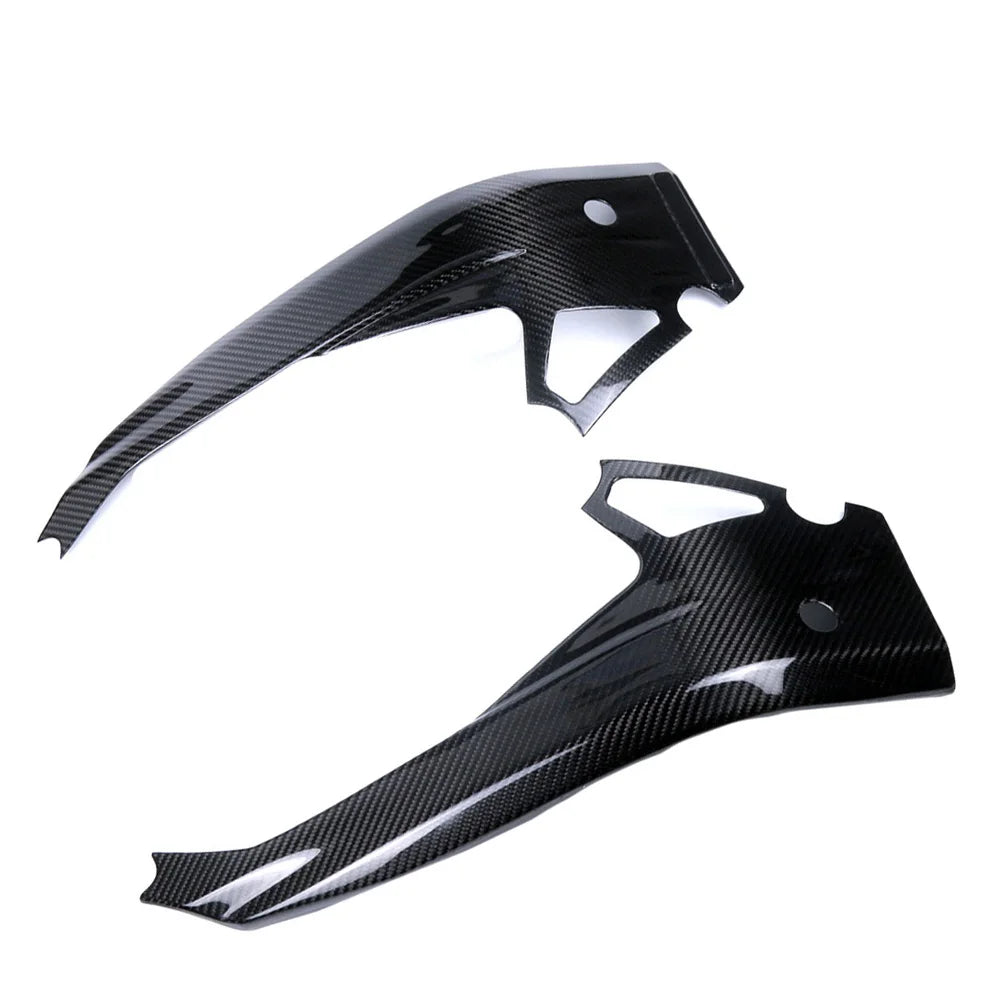 100% Full 3K Carbon Fiber Frame Covers Motorcycle Body Frame Side Panels