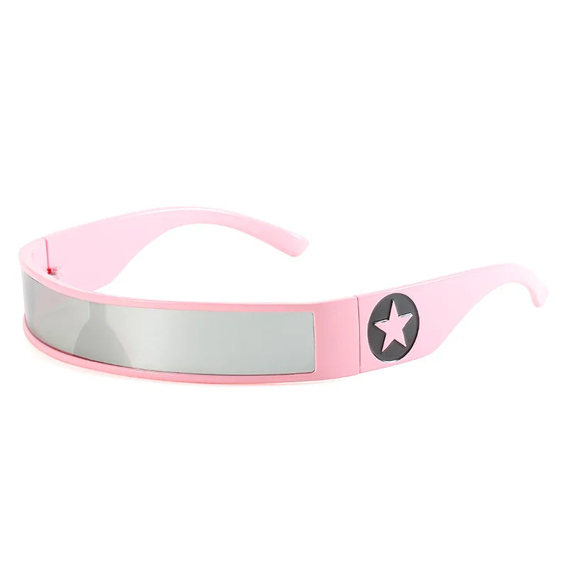 One Piece Y2K Sunglasses Vintage Star Pentagram Shape