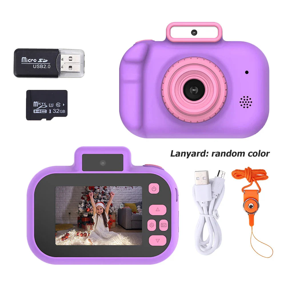 Children Camera Selfie 4000W Pixels 1080P HD Screen