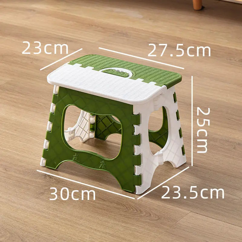 Thickened Plastic Folding Furniture Stool Portable Mini Outdoor