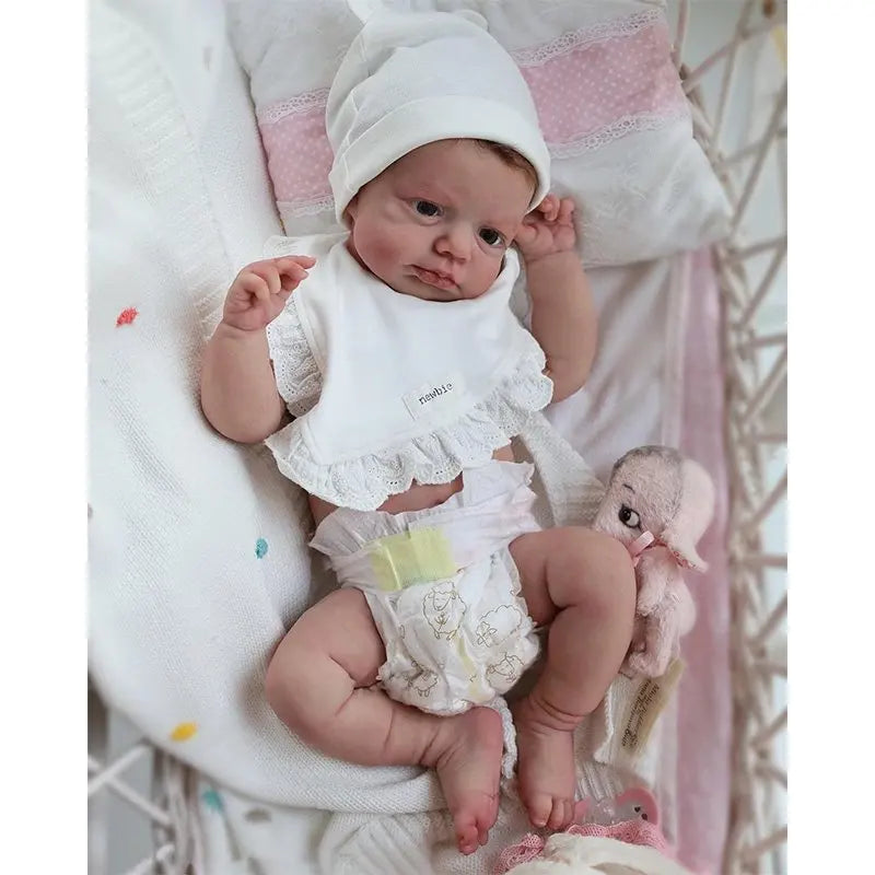 20Inch Already Painted Reborn Baby Kit LouLou Awake