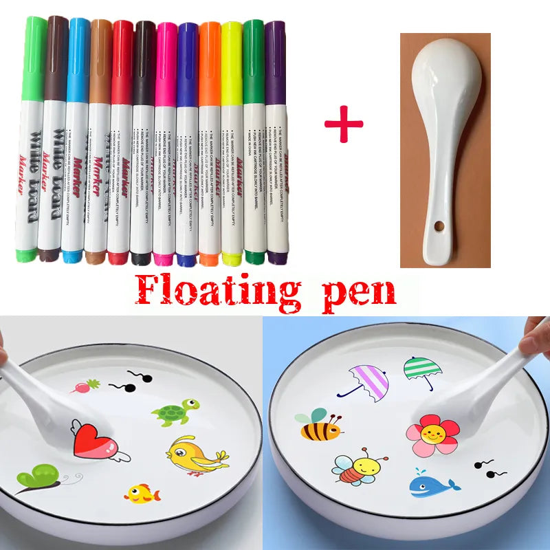 Magical Water Painting Pen Colorful Mark Pen Markers