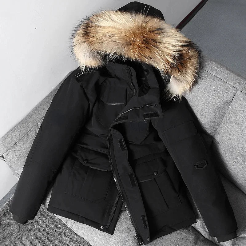 Winter Canada Warm Down Coat Men Puffer Jacket
