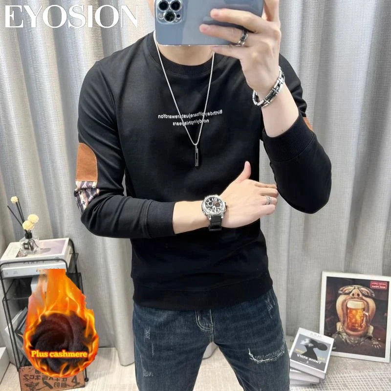 Autumn Men's Hoodies Long Sleeve Sweatshirt New Cotton
