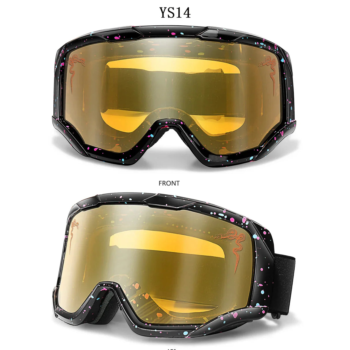 New Style Snow Goggles Double Layers Ski Snowboard