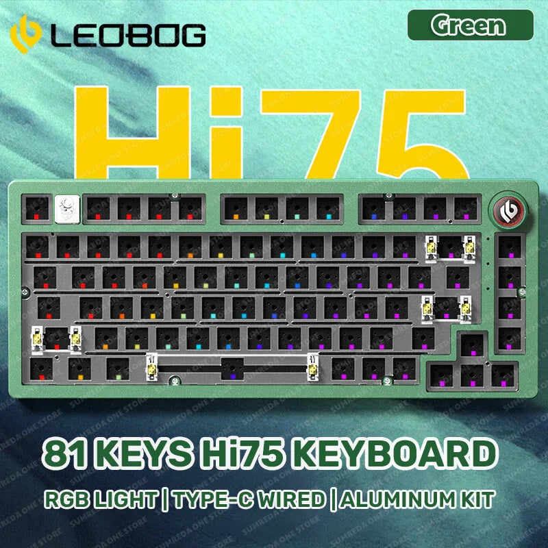 LEOBOG Hi75 Sugar65 Custom Mechanical Keyboard Aluminum Kits