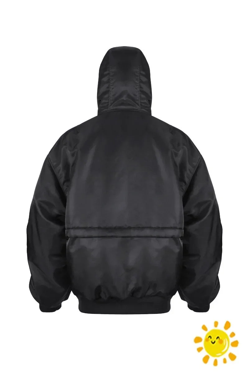 FAR.ARCHIVE Zipper Function Bread Puffer Jacket Parkas Men