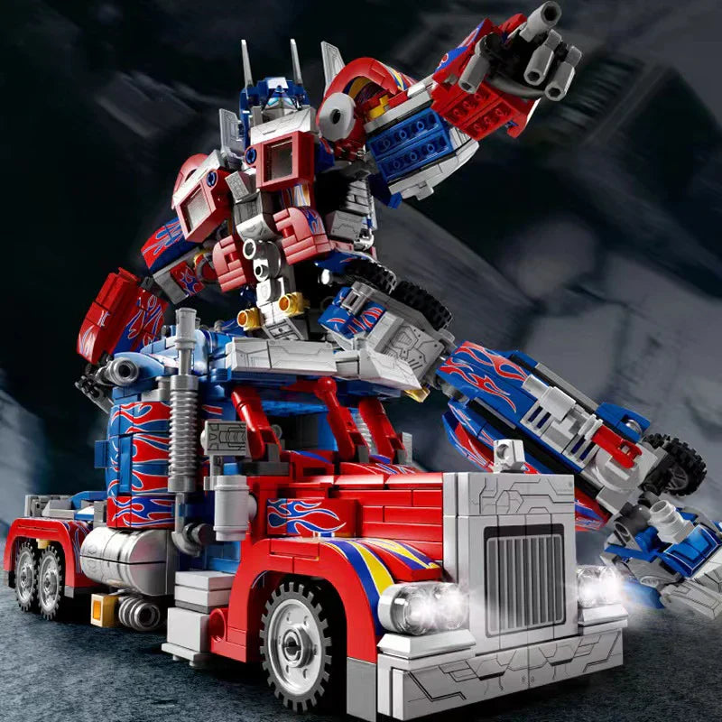 New 2 in 1 Deformation Robot Mecha Building