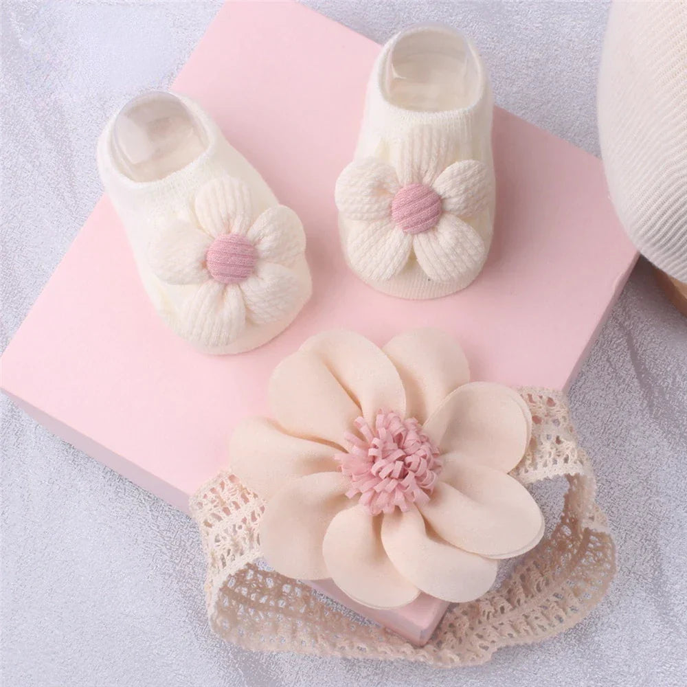 1 Set Cute Gift Bow Flowers Baby Girls