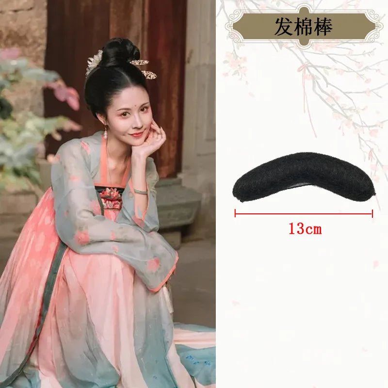 Hanfu Wig Headband Universal Cotton Rod Women Hair