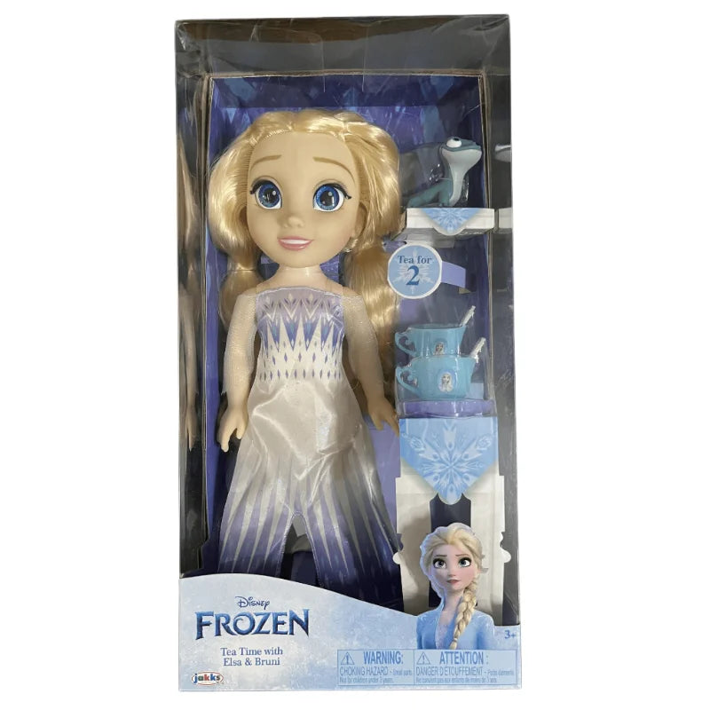 30cm Disney Elsa Anna Doll Mermaid Rapunzel Bell