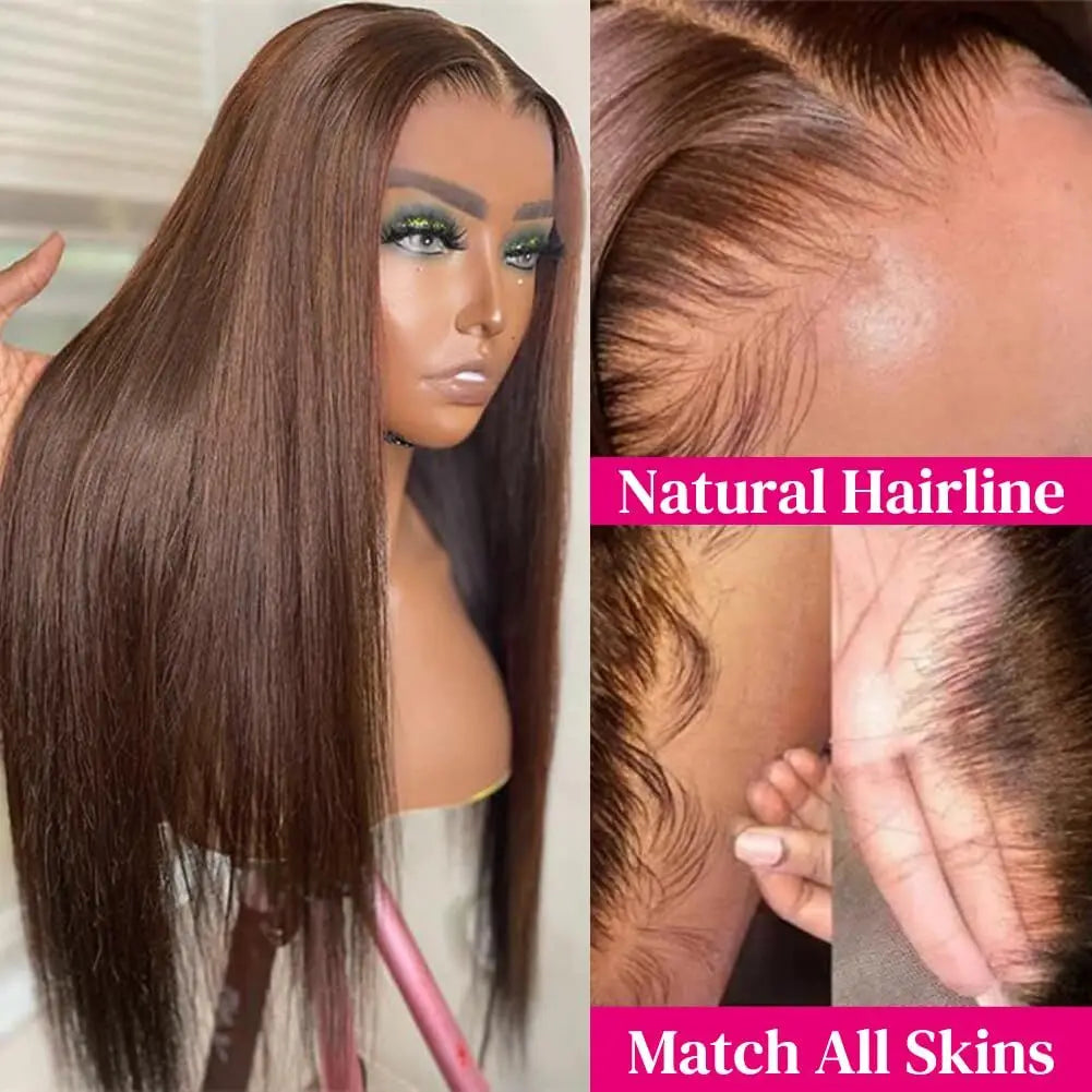 ISEE Hair #4 Glueless Straight Wig Wear And