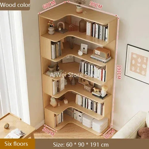 Storage Organizer Bookcases Shelves Magazine Wall Mainstays Racks