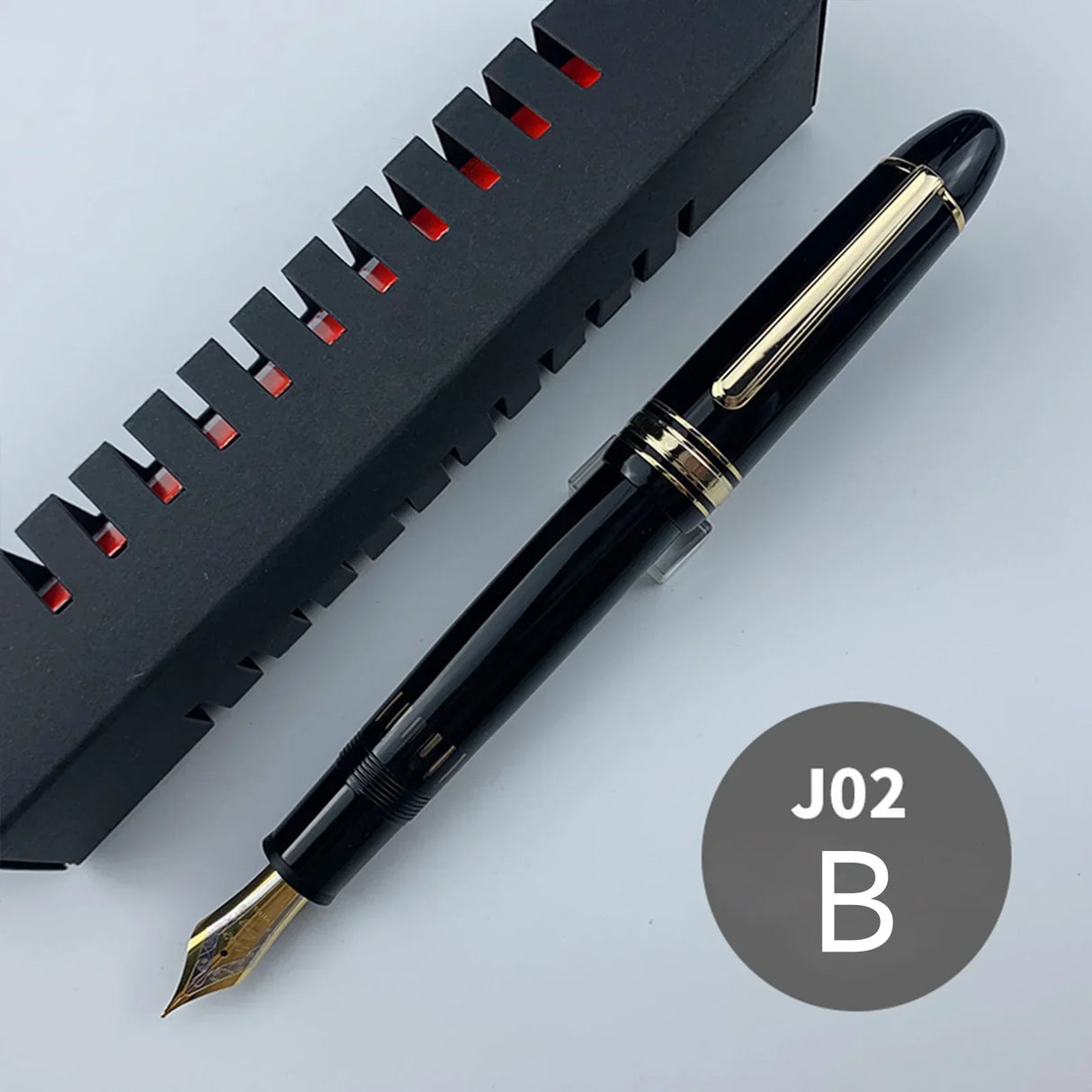New Yongsheng 630 Resin Brief Fountain Pen NO.8