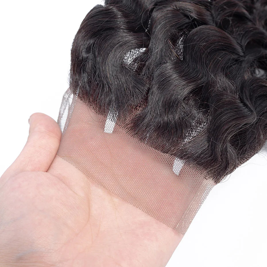 Gabrielle Deep Wave Closure Brazilian Human Hair 4x4