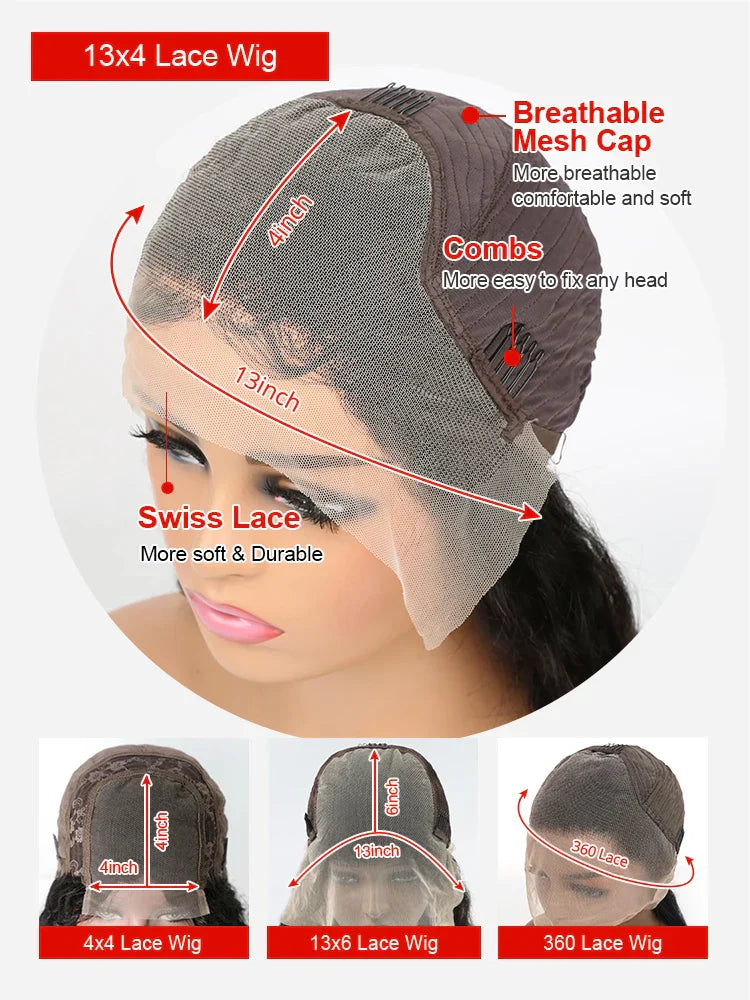 40 42 44 46 Inch Deep Wave 360