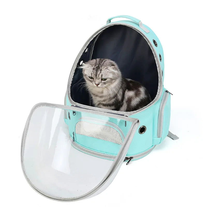 Transparent Pet Carrier Bag Astronaut Travel Carrying Transport