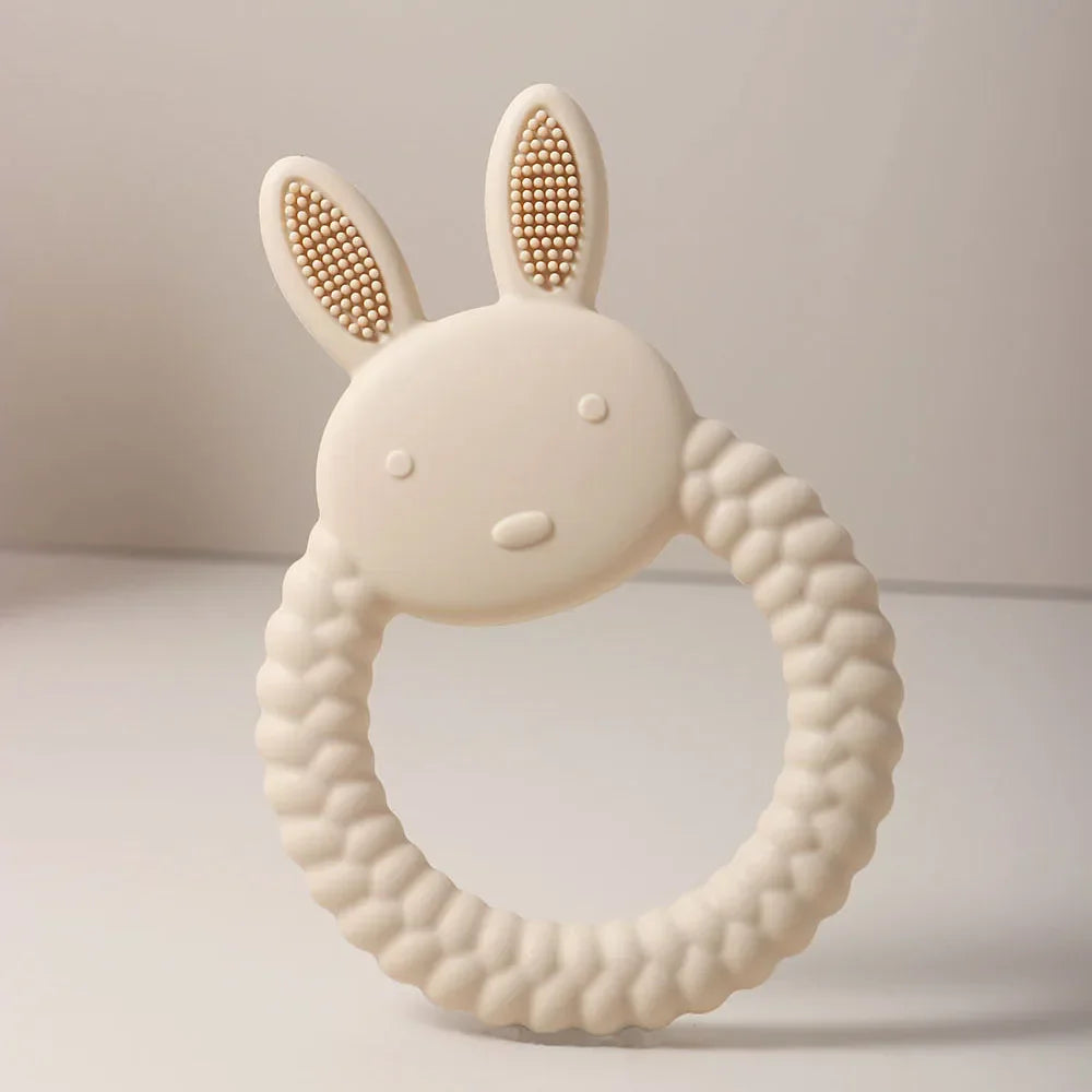 Cute Baby Rabbit Baby Toy Food Grade Safe