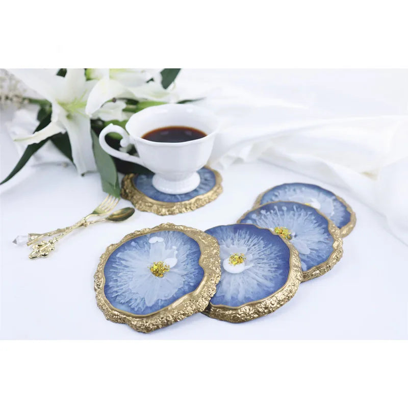 DIY Crystal Epoxy Resin Mold Irregular Oval Tray