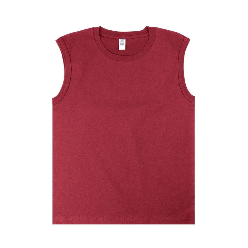 2024 Men's Cotton Sleeveless Gym Tank Top