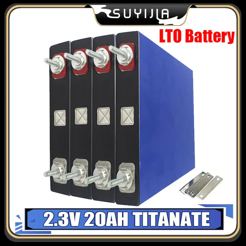 2.3V 20Ah Lithium Titanate LTO Battery Rechargeable Power