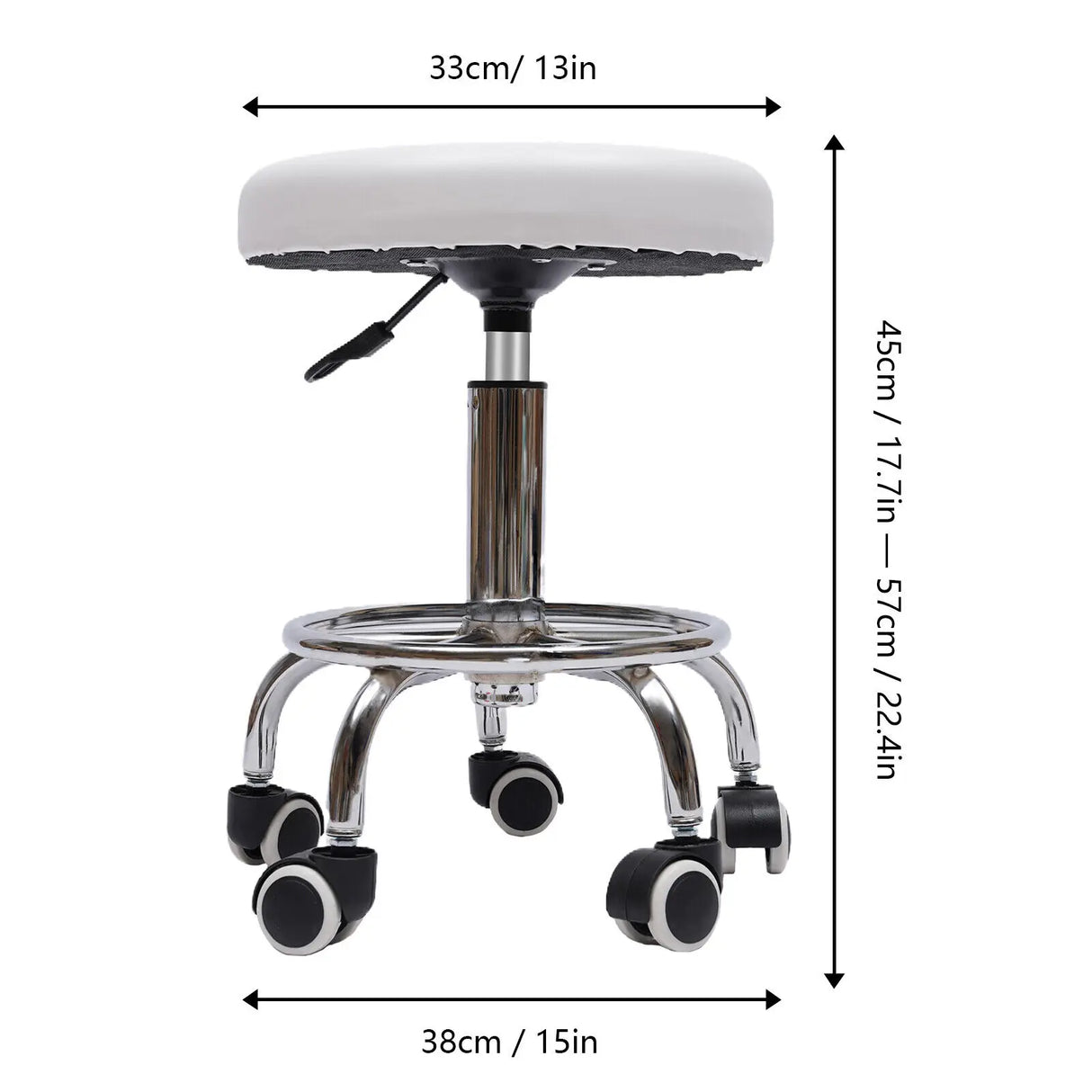 Hydraulic Stool with Adjustable Height for Salon Bars