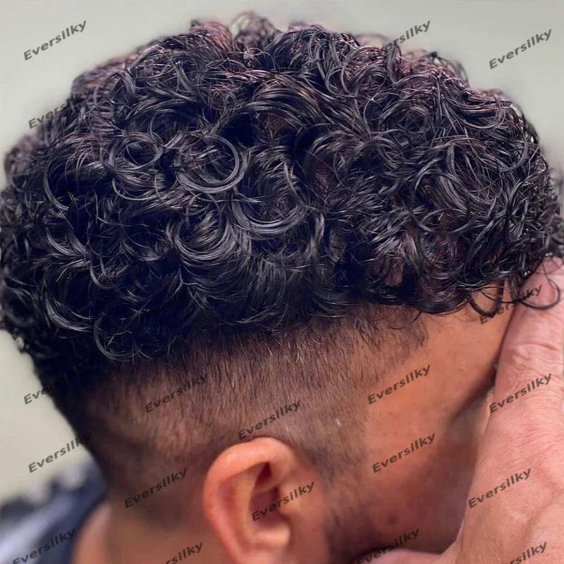 Undetectable Afo Man Jet Black 18mm Curly Micro