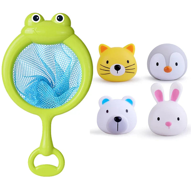 Baby Cute Animals Bath Toy Swimming Water LED