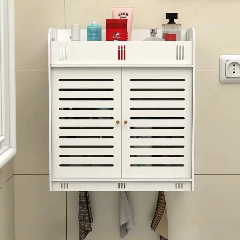 Bathroom Cabinet 38x18x43cm Wall Mounted Bathroom Toilet Furniture