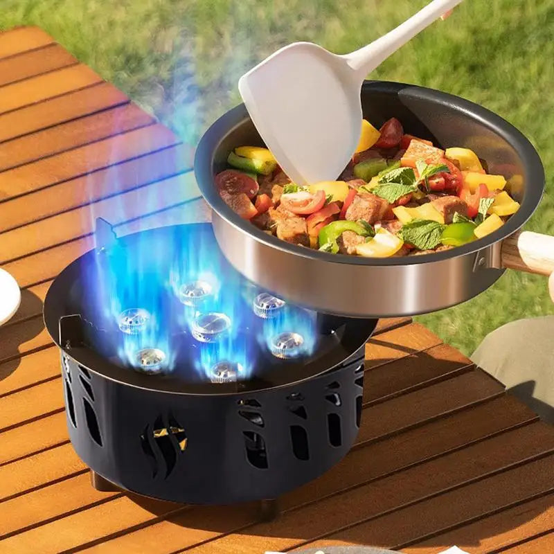 Portable Camping Stoves Burner Windproof Gas Stove Outdoor