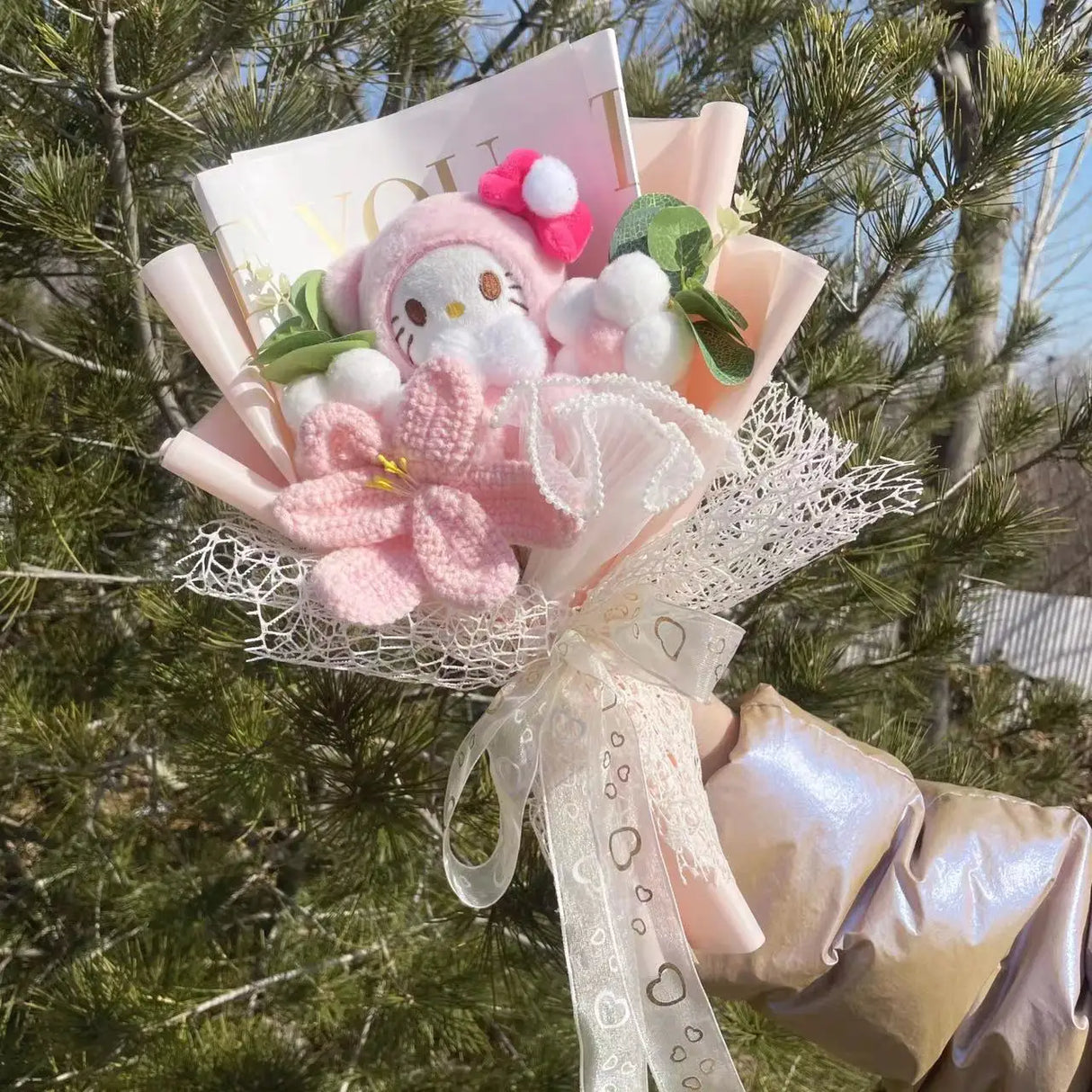 Christmas Gifts Cartoon Sanrio Plush Bouquet My Melody