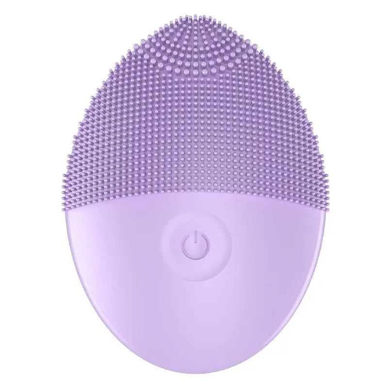1/2PCS Electric Facial Cleansing Brush Silicone Ultrasonic Vibration