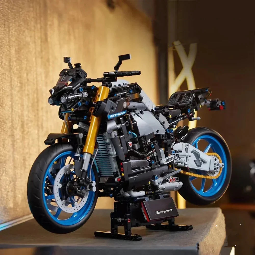 Technical MT-10 SP Motorcycle Model Building Blocks Advanced