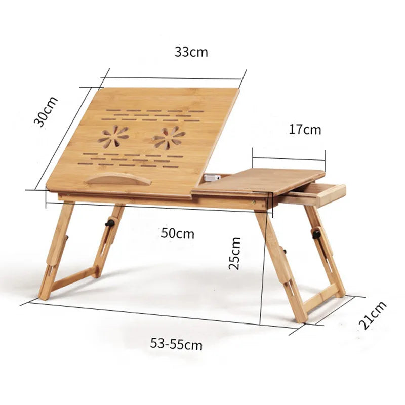 Cooling Fan Laptop desk Portable Adjustable Foldable Computer