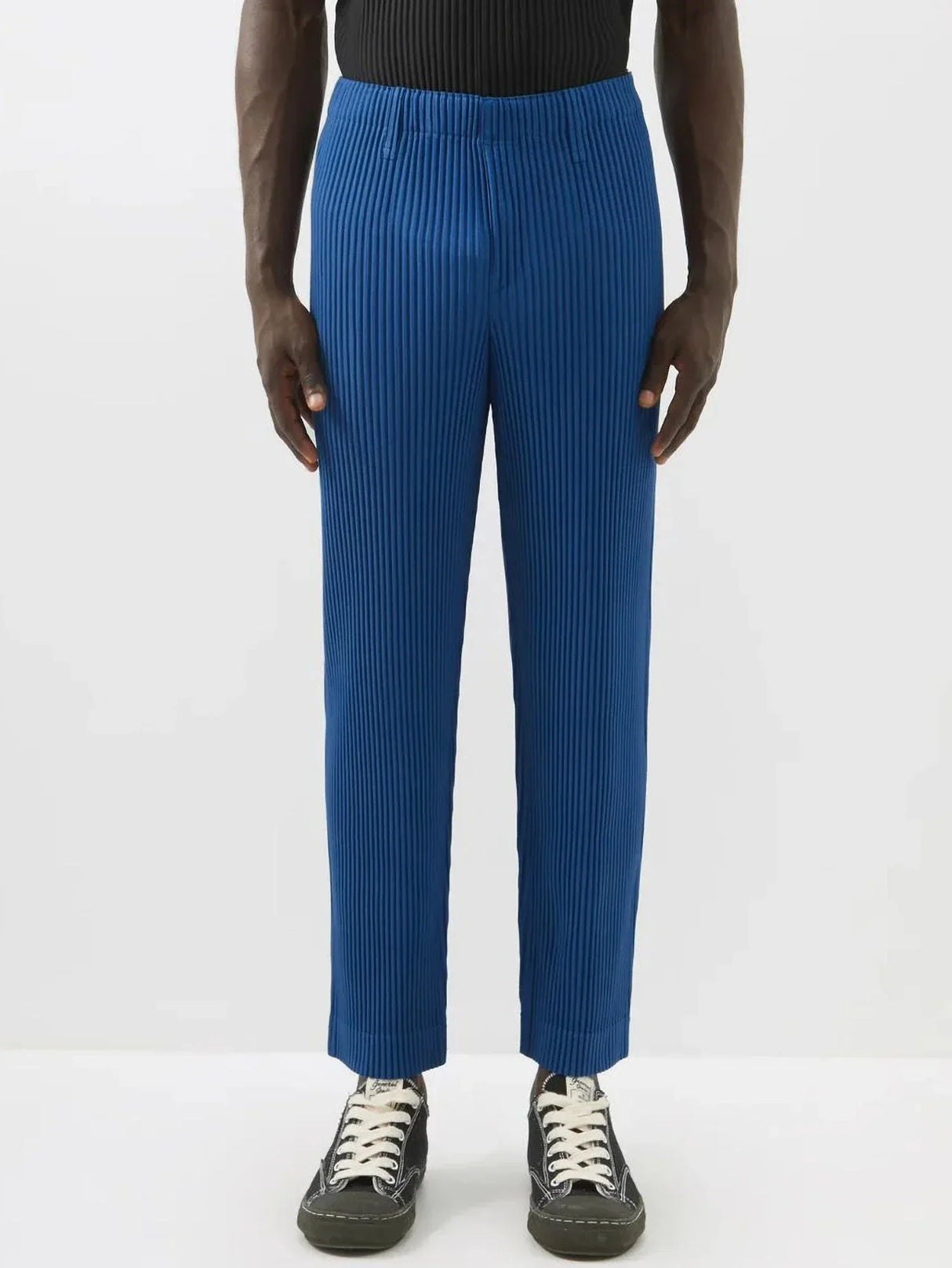 MI TEMPIO Men's Essentials New In Pleated Straight