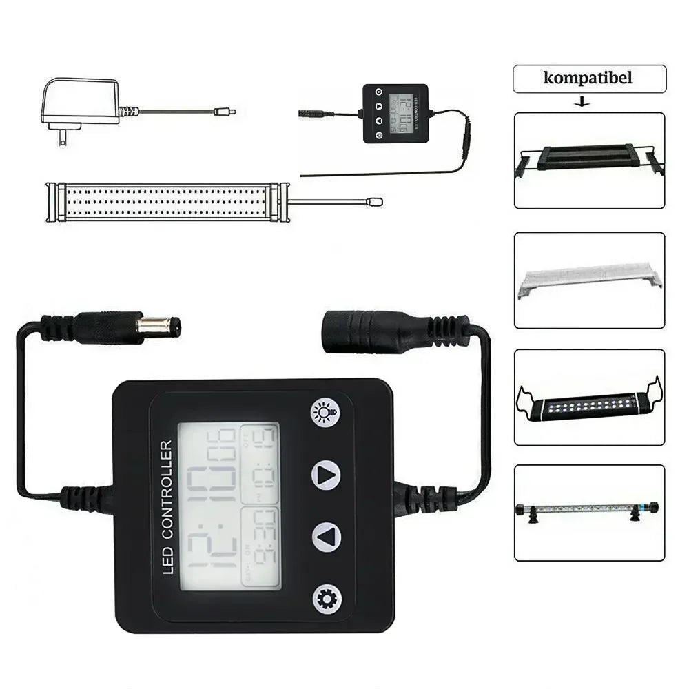 Light System Aquarium Controller Accessories Tank Fish Dimmer