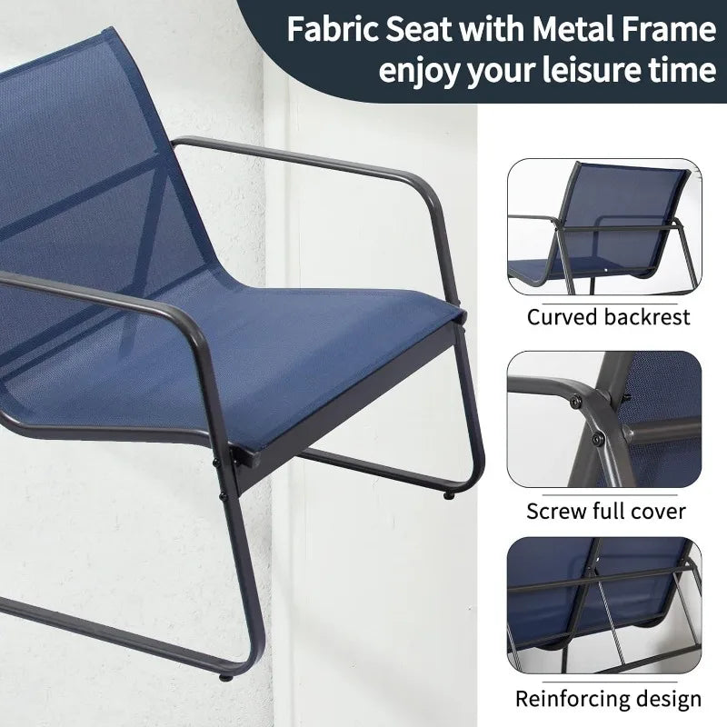 PAIQIAN 4-Pieces Patio Furniture Set Patio Furniture Outdoor