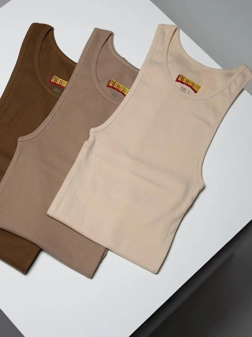 Get Better Today Tank Tops Pack 3pcsSet Mens
