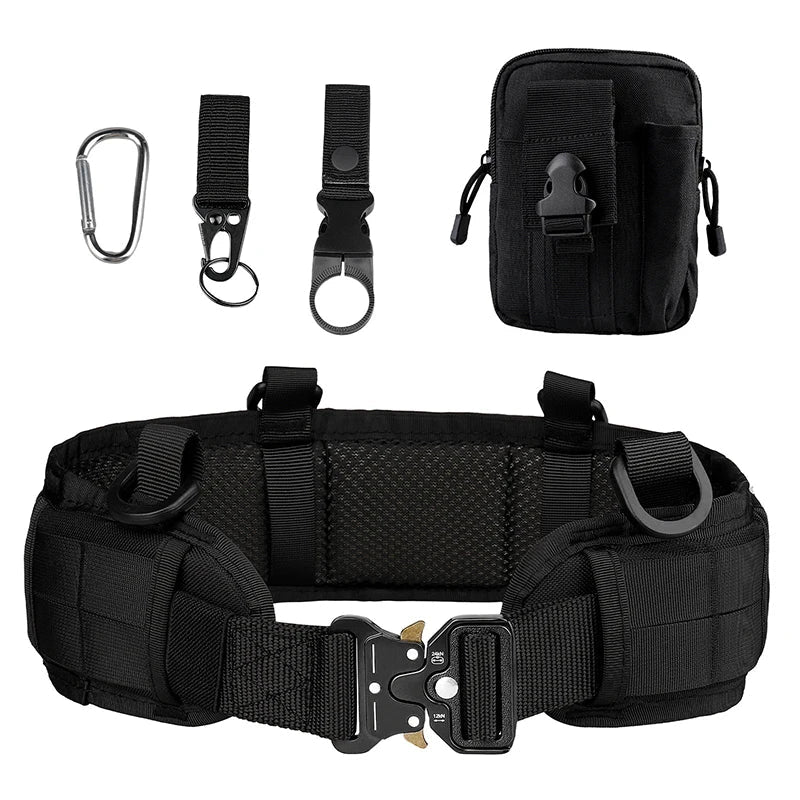 Men's Waist Belt Set Military Outdoor Hunting Tactical