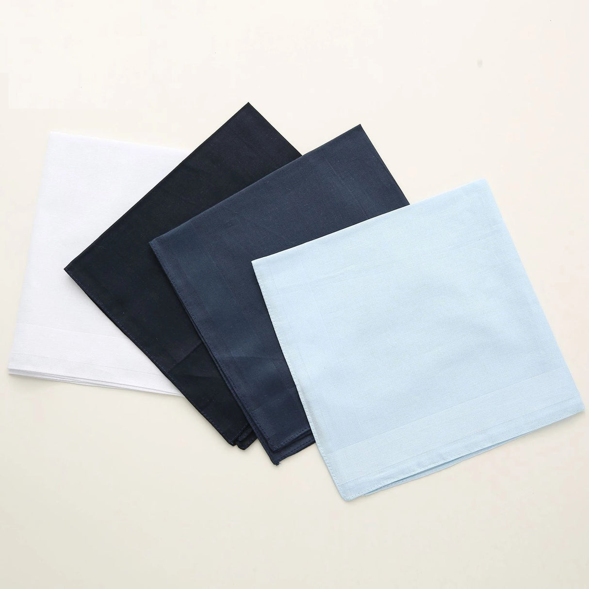Cotton high-end solid color Handkerchief Park Mountain Road