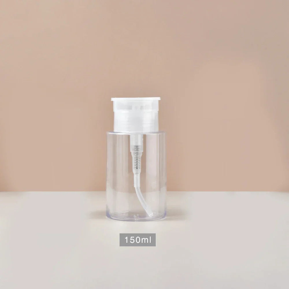 1pcs Press Pumping Bottle Refillable Dispenser Bottles Multi-use