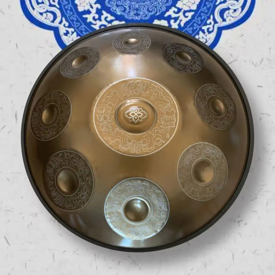 Handpan Drum D Minor 9/10 Notes Steel Tongue