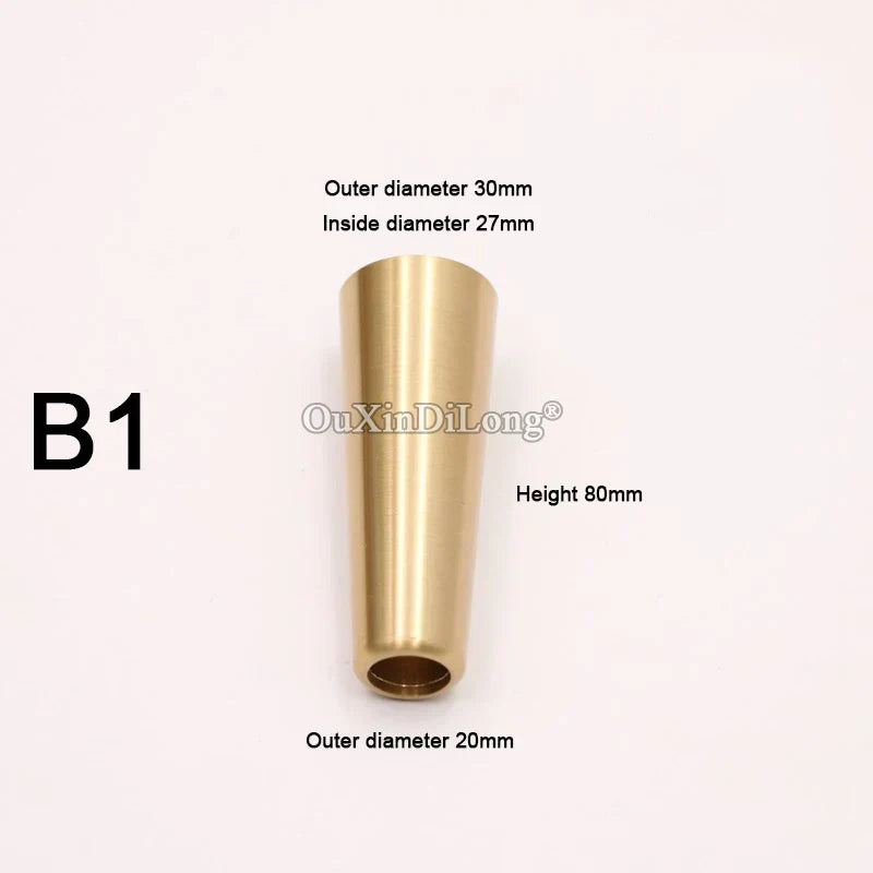 4PCS Pure Brass Covers Chair Cups Cabinet Covers