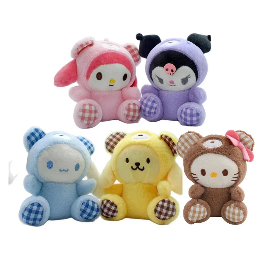 Wholesale 30pcs/lot 12cm Cute Animals Yellow Dog Rabbit