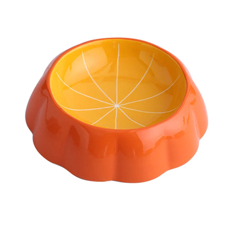 Cat Ceramic Bowl for Small Pet Puppy Kitten